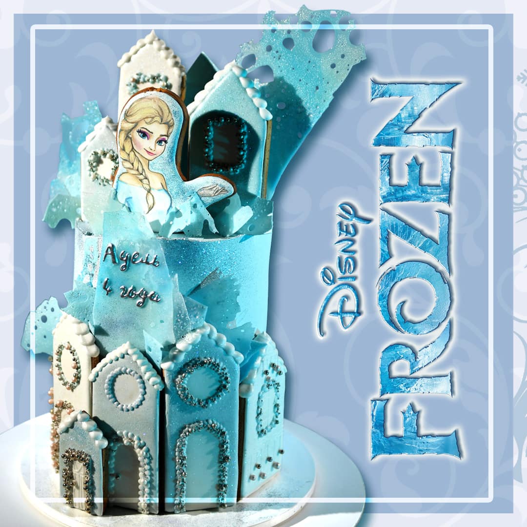 Торт на Дитячий День Народження Дитячий День Народження у стилі Frozen