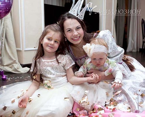 Princess от Агентства Детских Праздников Арт-Иллюзион Киев Детский День Рождения в стиле Princess