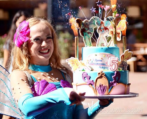 Winx от Агентства Детских Праздников Арт-Иллюзион Киев Детский День Рождения в стиле Winx