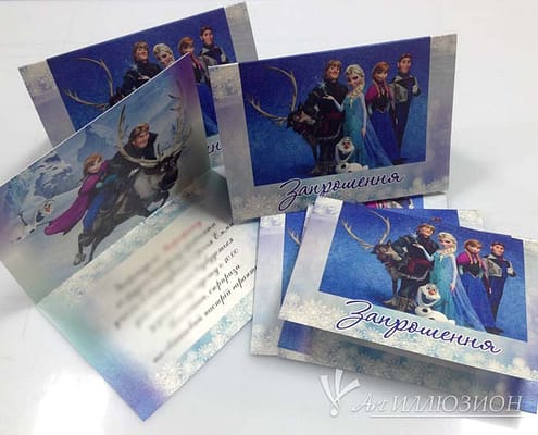 корпоративные детские новогодние праздники в стиле Frozen от Агентства Арт Иллюзион Новогодние праздники для детей