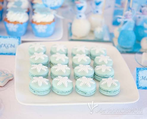 корпоративные детские новогодние праздники в стиле Frozen от Агентства Арт Иллюзион Новогодние праздники для детей