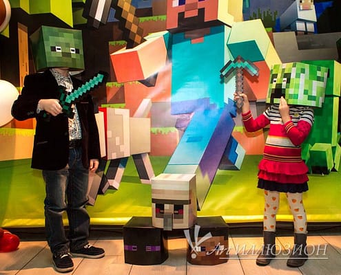 Организация и Проведение Детского Праздника в стиле Minecraft Организация и Проведение Детских Праздников в стиле Minecraft