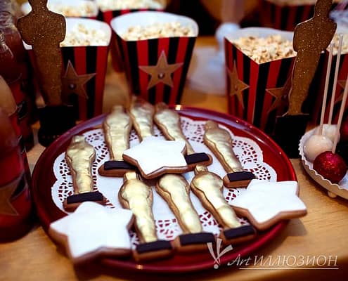Hollywood от Агентства Детских Праздников Арт-Иллюзион Киев Candy Bar в стиле Hollywood
