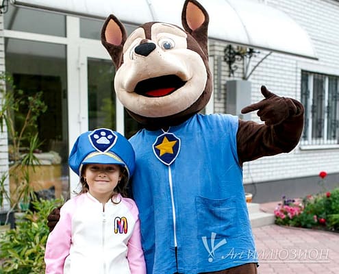 Paw Patrol от Агентства Детских Праздников Арт-Иллюзион Киев Детский День Рождения в стиле Paw Patrol
