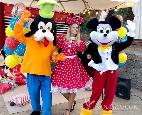 Mickey Mouse від Агентства Дитячих Свят Арт-Ілюзіон Київ Дитячий День Народження у стилі Mickey Mouse