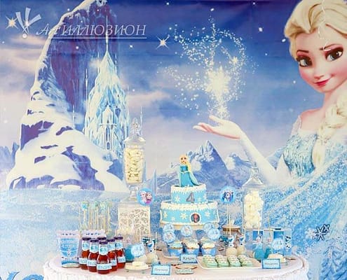 Фотозона Frozen от агенства Art-Иллюзион Фотозоны и Декор Frozen