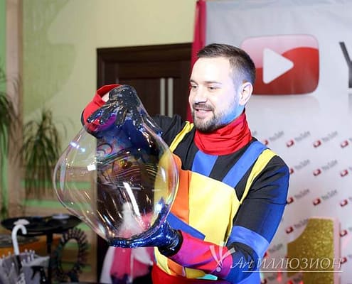 Организация детских праздников в Киеве Детский день рождения Киев в стиле YouTube