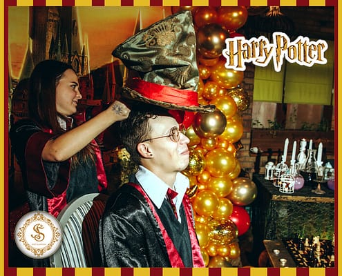 Организация детских праздников в Киеве в стиле Harry Potter Аниматоры Киев на Детский день рождения в стиле Harry Potter