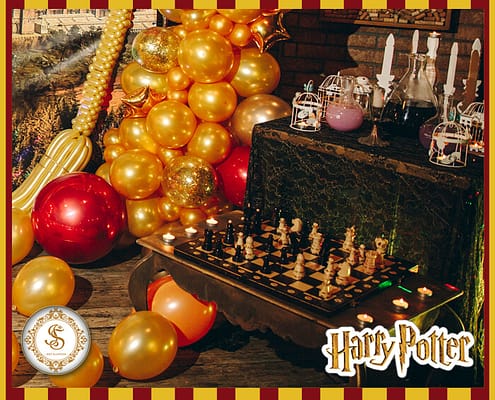 Фотозона в стиле Harry Potter Фотозона и Декор Harry Potter