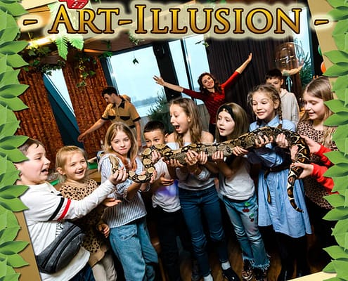 Jumanji от Агентства Детских Праздников Арт-Иллюзион Киев Детский День Рождения в стиле Jumanji