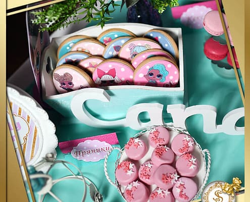 Candy Bar и торт на день рождения в стиле LOL в Киеве Candy Bar в стиле LOL