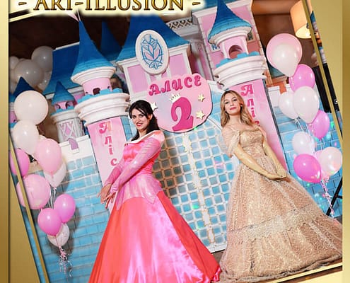 Princess от Агентства Детских Праздников Арт-Иллюзион Киев Детский День Рождения в стиле Princess