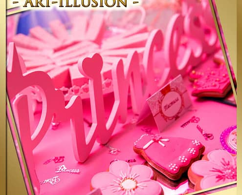 Кенди бар и торт на день рождения в стиле PRINCESS в Киеве Кенди бар в стиле Princess