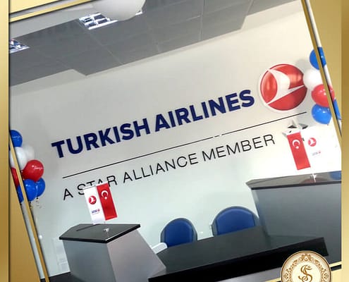 Открытие офиса Turkih Airlines от ивент агентства "Art-Illusion" Ивент агентство Киев "Art-Illusion" и Turkih Airlines