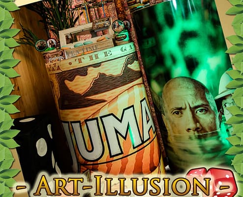 Оформление праздников в Киеве от ивент-агентства Арт-Иллюзион Фотозона на День рождения в стиле JUMANJI