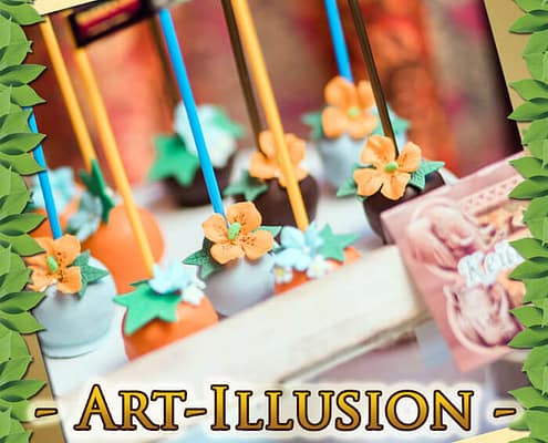 Кенди бар и торт на день рождения в стиле Jumanji в Киеве Кенди бар в стиле Jumanji