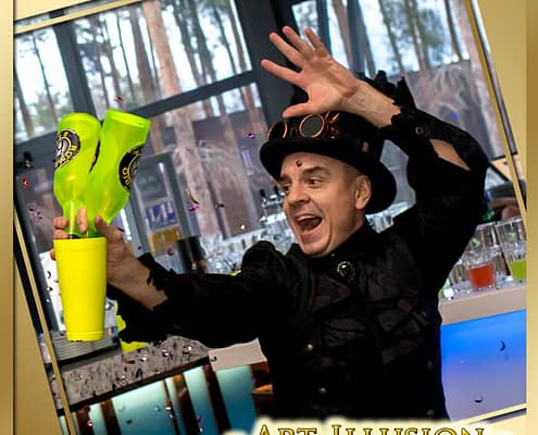 Шоу номера от ивент-агентства Арт-Иллюзион ШОУ номер на День рождения в стиле Harry Potter