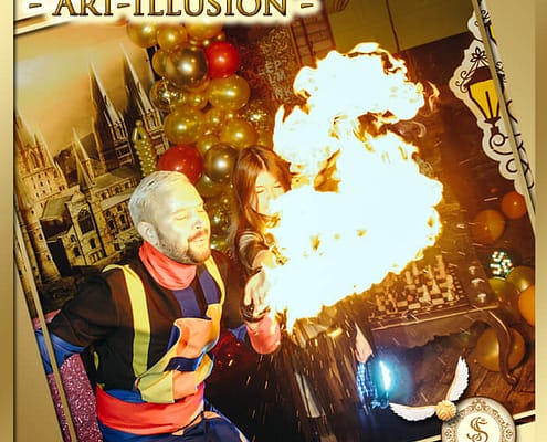 Шоу номера от ивент-агентства Арт-Иллюзион ШОУ номера на детский День рождения в стиле Harry Potter