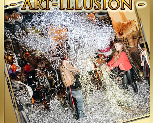 Бумажное ШОУ от ивент-агентства Арт-Иллюзион Бумажное ШОУ от ивент-агентства Арт-Иллюзион