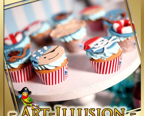 Кенді бар і торт на день народження Candy Bar на Дитяче свято у стилі Pirates