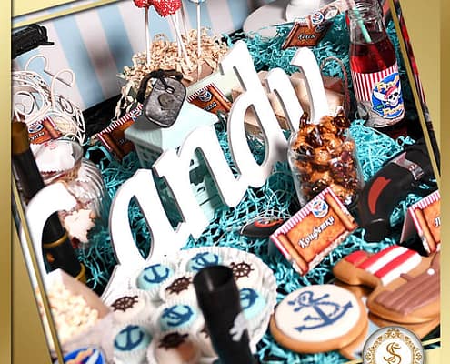 Кенді бар і торт на день народження Candy Bar на Дитяче свято у стилі Pirates