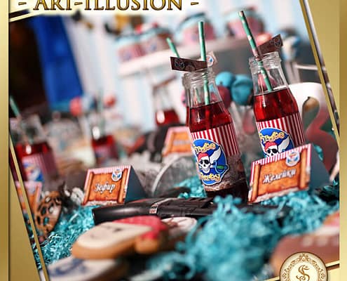 Candy Bar і Торт на День Народження Candy Bar у стилі Pirates