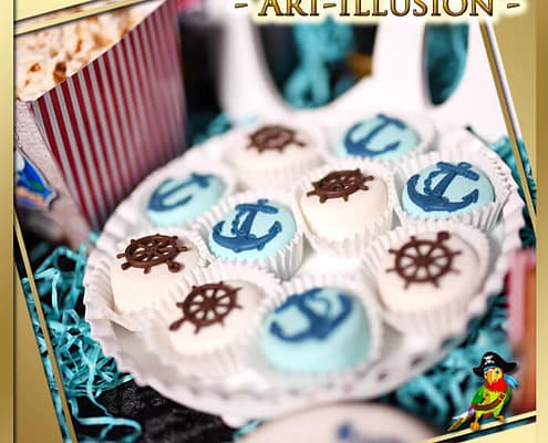 Candy Bar і Торт на День Народження Candy Bar у стилі Pirates
