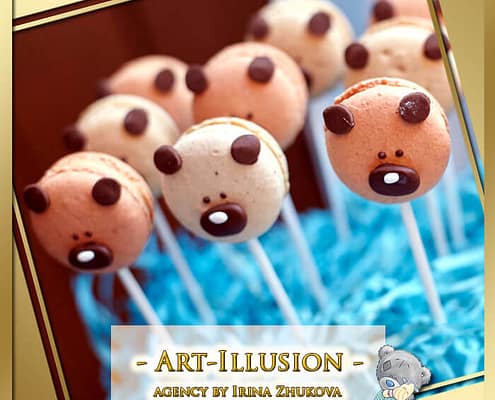 Кенди бар и торт на день рождения в стиле Teddy Bear в Киеве Candy Bar в стиле Teddy Bear