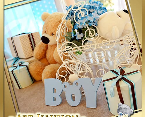 Оформление праздников в Киеве от ивент-агентства Арт-Иллюзион Фотозона и Декор на День рождения в стиле Teddy Bear