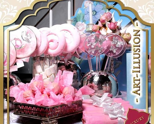 Кенди бар и торт на день рождения в стиле Shimmer and Shine в Киеве Candy Bar на Детский праздник в стиле Shimmer and Shine