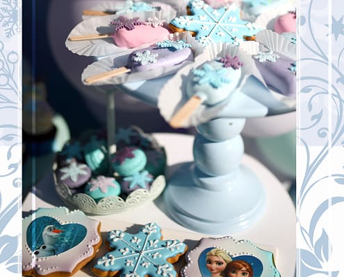 Кенді бар і торт на день народження Кенді бар у стилі Frozen