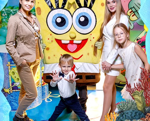 Sponge BOB от Агентства Детских Праздников Арт-Иллюзио Дитячий День Народження у стилі Sponge BOB