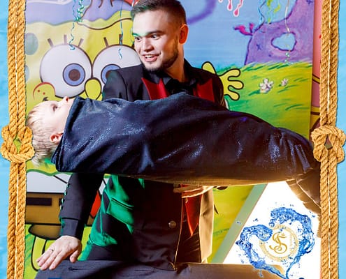 Sponge BOB от Агентства Детских Праздников Арт-Иллюзио Шоу програма на Дитячий День Народження у стилі Sponge BOB