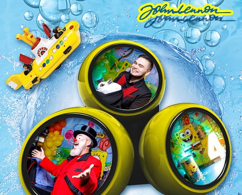 Sponge BOB от Агентства Детских Праздников Арт-Иллюзио Дитячий День Народження у стилі Sponge BOB