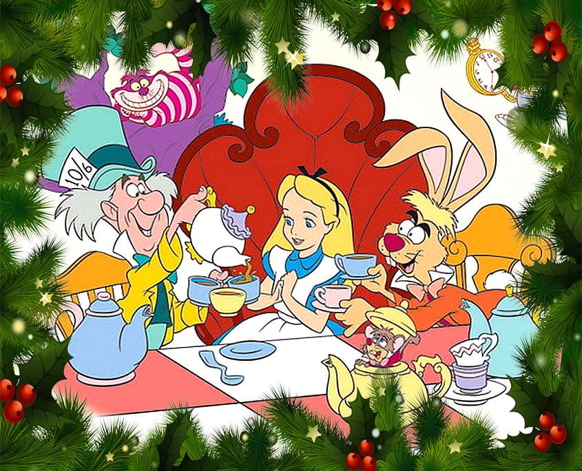 Организация и Проведение Детских Новогодних Праздников в стиле Алиса в Стране Чудес от Агентства Арт-Иллюзион Новогодние Праздники для Детей