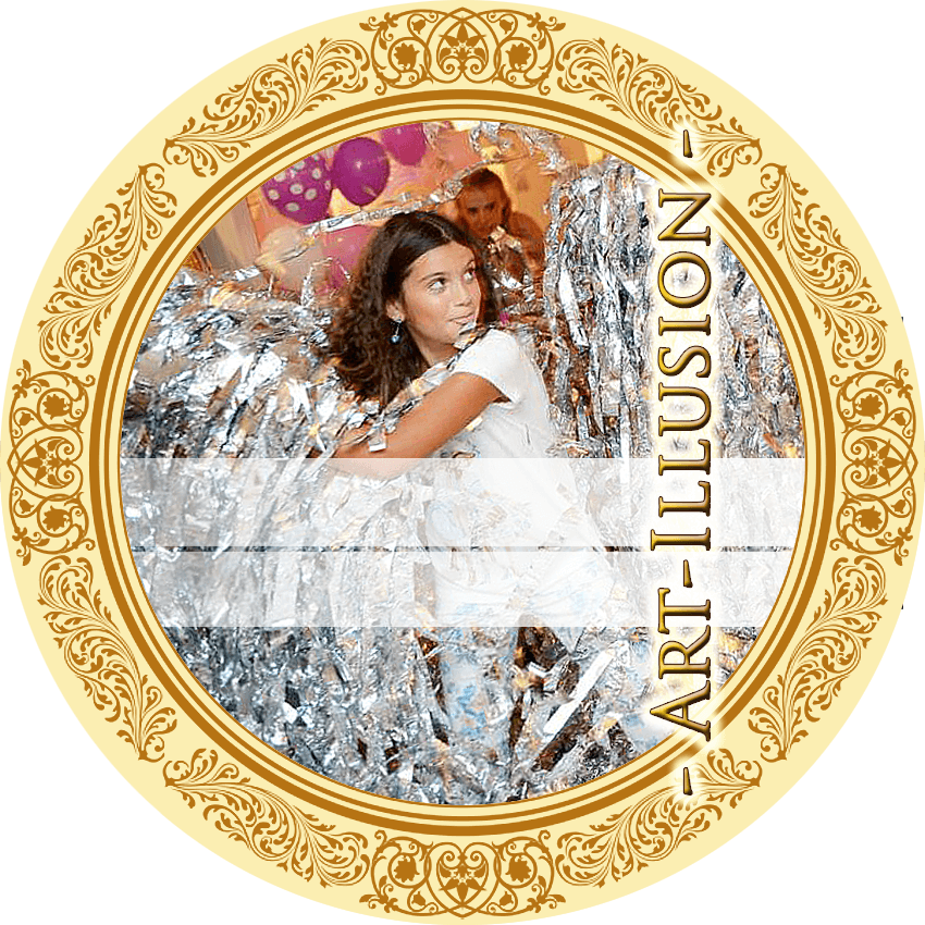 Бумажное Серебряное ШОУ от ивент агентства Арт-Иллюзион Профольгированной Бумаги на Бумажное ШОУ